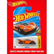 Hot Wheels Czinger 21C Orange Lot J 2025 Diecast Classic Sports Car 182/250 Peak Pursuit 1/10 Made i
