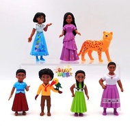 6pcs /7pcs Encanto Action Figure Cake Toy Topper Set Madrigal Family Mirabel toys toppers Kids Toy