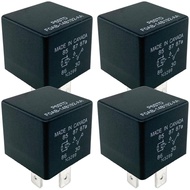 4-Pack P6SDT FOAB-14B192-AA 12V 40A 5-Pin SPDT Relay - for Select Ford Models, OEM Replacement for F