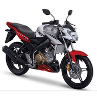 STRIPING STANDAR ORI LIST STIKER VIXION NEW TAHUN 2016 2017 ADVANCE PUTIH MERAH