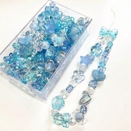 30g/1.06oz 1-3cm Randomly Mixed Acrylic Bead Material Can Be Used To Make Women's Bracelets, Necklac