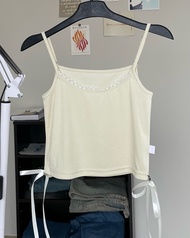 Fiona Top - Áo phối ren (bên ngoài ) Remmus cho nữ (tặng kèm Nơ)