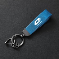 For QJMOTOR SRT550X SVT 650 X 650X SRT 550X/700X SVT650X SRT700X High-Grade Leather Motorcycle Keych