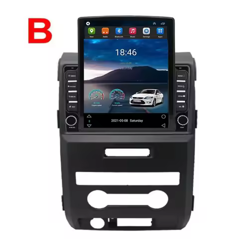 9.7" Android 14 For Ford F150 F-150 F 150 P415 Raptor 2008-2012 2013 2014 Tesla Type Multimedia Ster