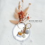 Ham and cheese french toast (gilgeori toast) bag charm polymer clay - korean food series