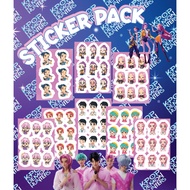 Sticker Pack Huntrix & Saja Boys | KPOP DEMON HUNTERS | Waterproof Sticker | High Quality