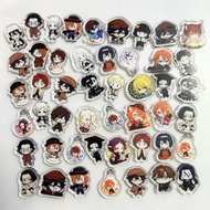 5 Pieces Bungo Stray Dogs Bungo Stray Dogs 2cm Acrylic Piece New DIY Accessories New Patch Keychain 