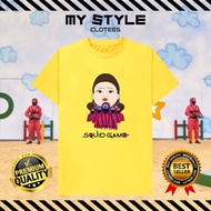 SQ Game t shirt 100% cotton/baju squid game 03