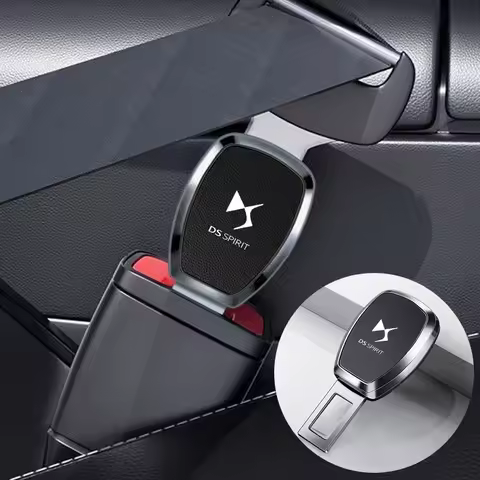 Car Seat Belt Clip Extension Plug Car Safety Seat Lock Buckle For Citroen DS Spirit DS3 DS4 DS5 DS6 