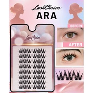 MATA ARA Bold GLam Fiber False Eyelashes Kapas Fake Eyelash Extension CurlingWanita 10-13mm