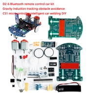 D2-6 Bluetooth remote control car kit Gravity induction tracking obstacle avoidance C51 microcontrol