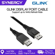 Glink Display Port Cable with Support Up To 1080p Full HD Resolution, 144Hz Refresh Rate