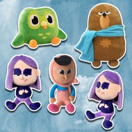 Owl Plush Toy Duolingo Plushie Green Owl Doll Lovely Owl Stuffed Toy for Kids Soft Owl Pillow Doll B