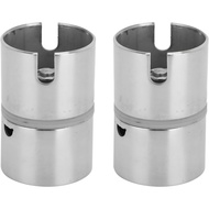 Drop in Swivel, 2pcs 304 Stainless Steel 360 Degree Marine Boat Swivel Fishing Pole Converter for Ro