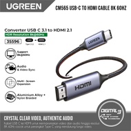 IPHONE UGREEN CM565 Thunderbolt 3 Cable USB-C to HDMI 2.1 Video Audio Sync HDR 8K @60Hz for Macbook 