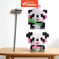 DIY Interlocking Building Blocks for Kids, 2 Styles + Mini Hammer, Educational Fidget Toy, Boys Girl