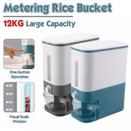Automatic rice Storage Container Dispenser - rice Box rice Dispenser 12kg rice Container