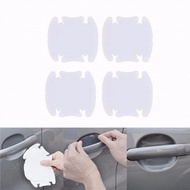 Universal 4pcs Car Door Handle Protective Film Transparent Door Handle Sticker