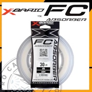 YGK ABSORBER GALIS FC YGK X BRAID FC 20-130LB 100% Fluorocarbon SHOCK leader line made in japan