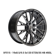 【Harga untuk 1pcs】BSL-XF015 FLOW FORMING - 19x8.5/9.5 5x120 ET30/35 CB72.6 GB/HB #SportRim #CarWheel