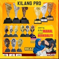 Plastic Trophy Piala Free Design Sticker Medal Hadiah Sukan Award