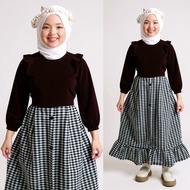 Eid al-Fitr Children's Gamiis Eid Clothes 5-10 Years Old Muslim Clothing Gamos Amak Girls Eid Bj Gmo