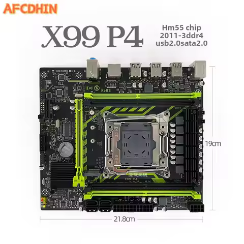 X99-P4 2011-3 main board ECC server DDR4 X99 2660V3 2680V4