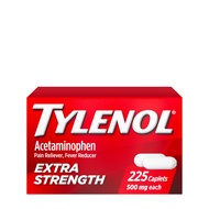 Tylenol Extra Strength Caplets with 500 mg Acetaminophen, Pain Reliever and Fever Reducer for Headac