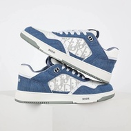 [Zero World Original Product] DIOR DIOR B27 Round Toe Comfortable Low-Top Casual Shoes Sneakers Men'