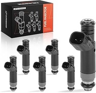A-Premium Fuel Injectors 6-PC Set Compatible with Ford F-150 2005 2006 2007 2008 V6 4.2L Naturally A