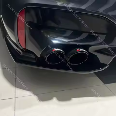 For BMW 5 Series G30 G31 M Pack 2017-2023 With M5 / CS / Competitive Diffuser Rear Bumper Lip Side S