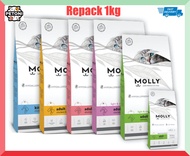 Molly Super Premium Cat Food Repack 1kg