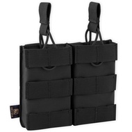 KRYDEX Tactical 5.56mm Magazine Pouch Modular Double Open Top Mag Pouch with MOLLE Strap for M4 M16