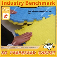 Taekwondo Mats Dance Martial Arts Sanda Thickening Training Special Foam Kindergarten Mat 1 M by 1 M