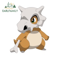 EARLFAMILY 13cm Pokemon Cubone Car Sticker Fashion Windows Caravan Surfboard Waterproof PVC Decal Sc
