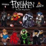 FORSAKEN - Acrylic Keychains: Chance, Elliot, Two Time, Guest 1337, 007n7, Coolkidd, c00lokid, 1.1.1