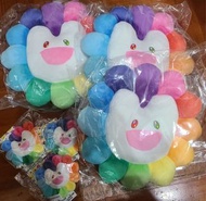 全新現貨 Newjeans x Takashi Murakami 村上隆 聯名 太陽花 花花 掛件 抱枕 plush keyring 30cm cushion NJZ linefriends nj