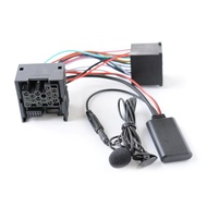 (EJVF) 1 Piece 10Pin Stereo Bluetooth AUX Adapter Car Stereo Media Plastic Compatible For E46