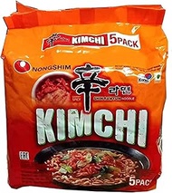 Nongshim Kimchi Ramyun Noodle, 120 g (Pack of 5)