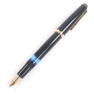 【5積分】成色極佳 □MONTBLANCMontblanc Vintage Monte Rosa 042G 鋼筆，14K F尖，帶筆帽，黑金筆身，男士款