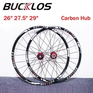 ▨BUCKLOS Bicycle Wheelset 26 27.5 29 Mountain Bicycle Wheel QR TA Hub Front Rear MTB Wheel Set Bike