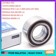 PERODUA KELISA MYVI DAIHATSU G100 KENARI VIVA FRONT WHEEL BEARING NT (AU0755-1LL/L588)