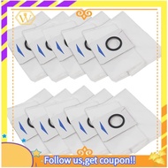 【W】10 Pack Replacement Vacuum Cleaner Bags for ECOVACS DEEBOT X1 OMNI Turbo Robot Vacuum Cleaner