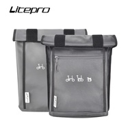 Litepro  1PC Head Bag Handlebar Box Folding Bike 412 Front Backpack  For Brompton Bicycle