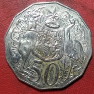 koin asing 50 cents Australia 2010 TP 3237
