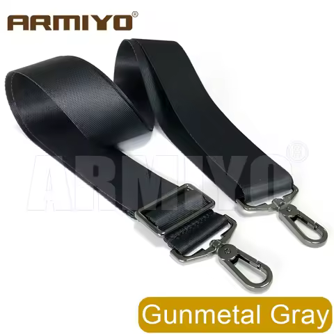 Armiyo Tactical Sling 38mm Width 1.5m Length Nylon Belt Handbag Messenger Laptop Shoulder Strap Hunt