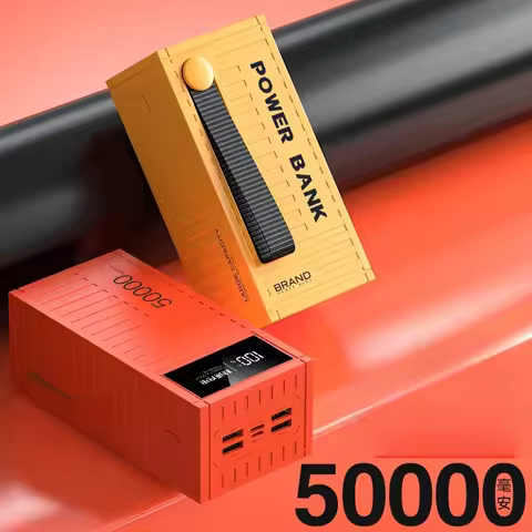 PowerBank 50000mAh 30000mAh Large Capacity Power Bank 66W Fast Charge Portable External Battery