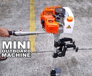 Mesin Tempel Perahu Bensin Kapal Outboard 3HP Bensin 2 Tak YAMAMOTO