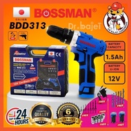 BOSSMAN Cordless Impact Drill BDD 313 BCD 12 i Japan Technology Makita BCD12I Driver Cordless Drill