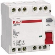 ELCB/RCCB 3P+N (4Pole) 25A 30mA/300mA HIMEL (SNI)